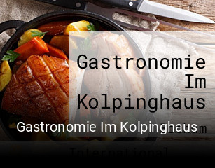 Gastronomie Im Kolpinghaus online reservieren