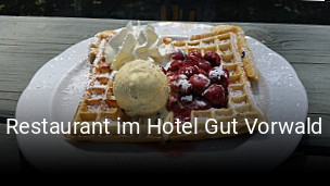 Restaurant im Hotel Gut Vorwald reservieren