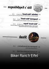 Jetzt bei Biker Ranch Eifel einen Tisch reservieren