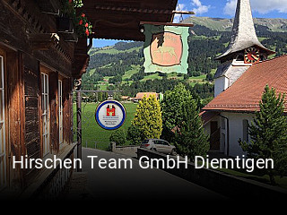 Hirschen Team GmbH Diemtigen online reservieren