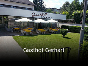 Jetzt bei Gasthof Gerhart einen Tisch reservieren
