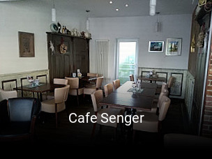 Cafe Senger tisch buchen