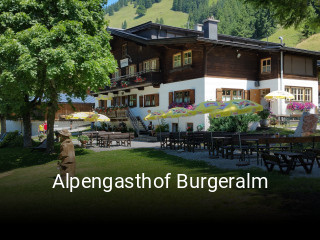 Alpengasthof Burgeralm online reservieren