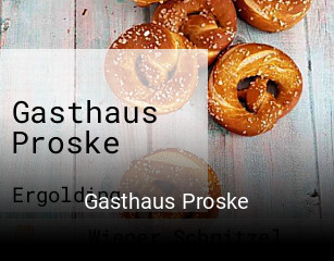 Gasthaus Proske tisch reservieren