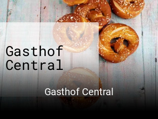 Gasthof Central online reservieren