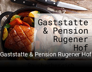Gaststatte & Pension Rugener Hof tisch reservieren