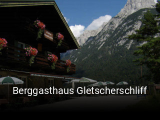 Berggasthaus Gletscherschliff online reservieren
