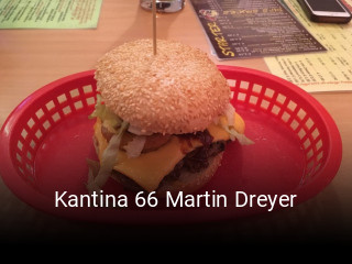 Jetzt bei Kantina 66 Martin Dreyer einen Tisch reservieren