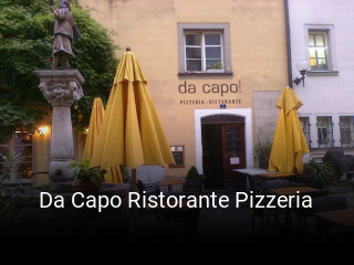 Da Capo Ristorante Pizzeria tisch buchen