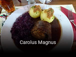 Jetzt bei Carolus Magnus einen Tisch reservieren