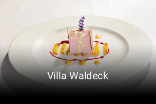 Jetzt bei Villa Waldeck einen Tisch reservieren