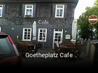 Goetheplatz Cafe tisch buchen