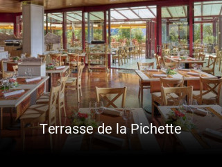 Jetzt bei Terrasse de la Pichette einen Tisch reservieren
