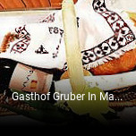 Gasthof Gruber In Markt Hartmannsdorf tisch reservieren