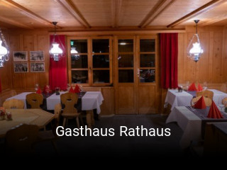 Gasthaus Rathaus tisch reservieren