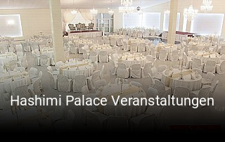 Hashimi Palace Veranstaltungen tisch reservieren