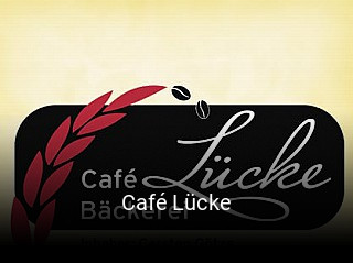 Café Lücke online reservieren