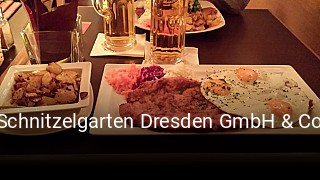 Jetzt bei Schnitzelgarten Dresden GmbH & Co einen Tisch reservieren