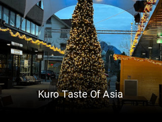 Kuro Taste Of Asia tisch reservieren