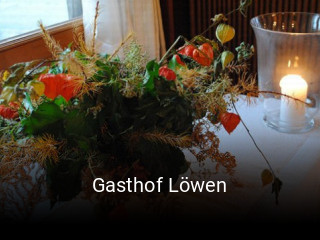 Gasthof Löwen tisch reservieren
