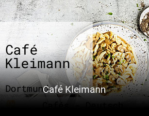 Jetzt bei Café Kleimann einen Tisch reservieren