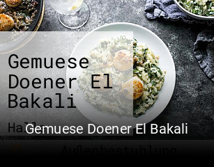 Gemuese Doener El Bakali tisch buchen