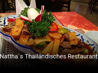 Jetzt bei Nattha`s Thailändisches Restaurant einen Tisch reservieren