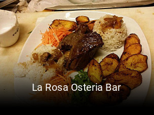 Jetzt bei La Rosa Osteria Bar einen Tisch reservieren