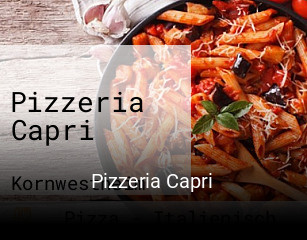 Jetzt bei Pizzeria Capri einen Tisch reservieren