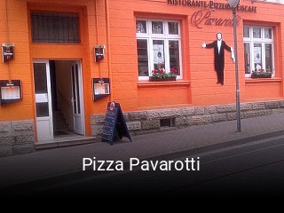 Pizza Pavarotti tisch buchen