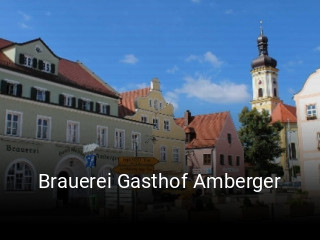 Brauerei Gasthof Amberger online reservieren