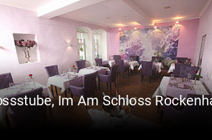 Jetzt bei Schlossstube, Im Am Schloss Rockenhausen einen Tisch reservieren