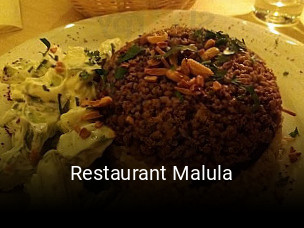 Jetzt bei Restaurant Malula einen Tisch reservieren