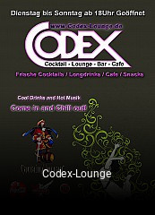 Codex-Lounge online reservieren