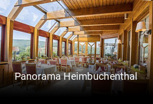 Panorama Heimbuchenthal reservieren