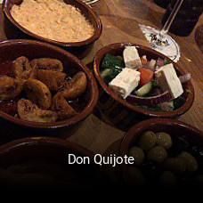 Don Quijote tisch buchen