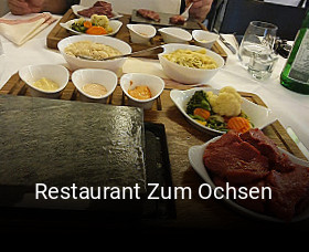 Restaurant Zum Ochsen tisch buchen