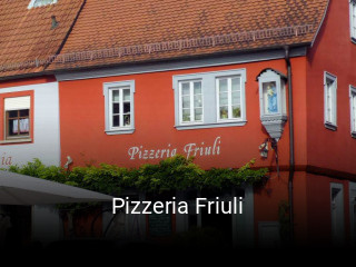 Jetzt bei Pizzeria Friuli einen Tisch reservieren
