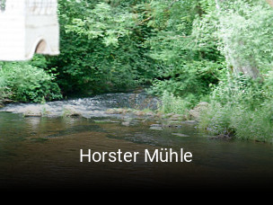 Horster Mühle tisch buchen
