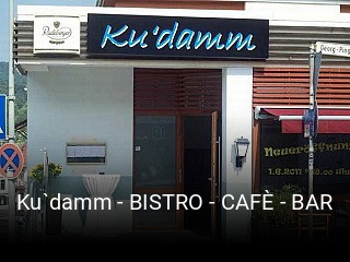 Jetzt bei Ku`damm - BISTRO - CAFÈ - BAR einen Tisch reservieren