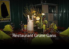 Restaurant Grune Gans reservieren
