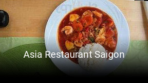 Asia Restaurant Saigon reservieren