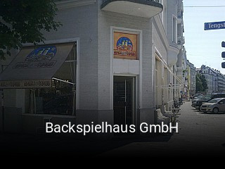 Jetzt bei Backspielhaus GmbH einen Tisch reservieren