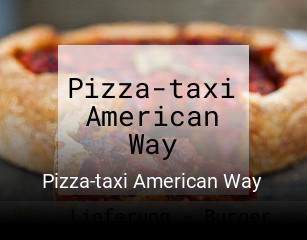 Pizza-taxi American Way online reservieren