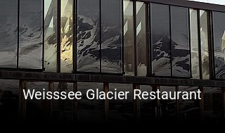 Weisssee Glacier Restaurant tisch buchen