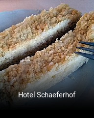 Hotel Schaeferhof tisch buchen