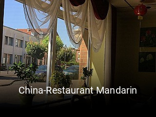 Jetzt bei China-Restaurant Mandarin einen Tisch reservieren