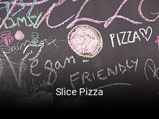 Slice Pizza tisch reservieren