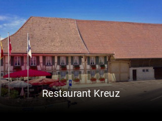 Restaurant Kreuz tisch buchen