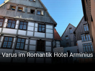 Jetzt bei Varus im Romantik Hotel Arminius einen Tisch reservieren